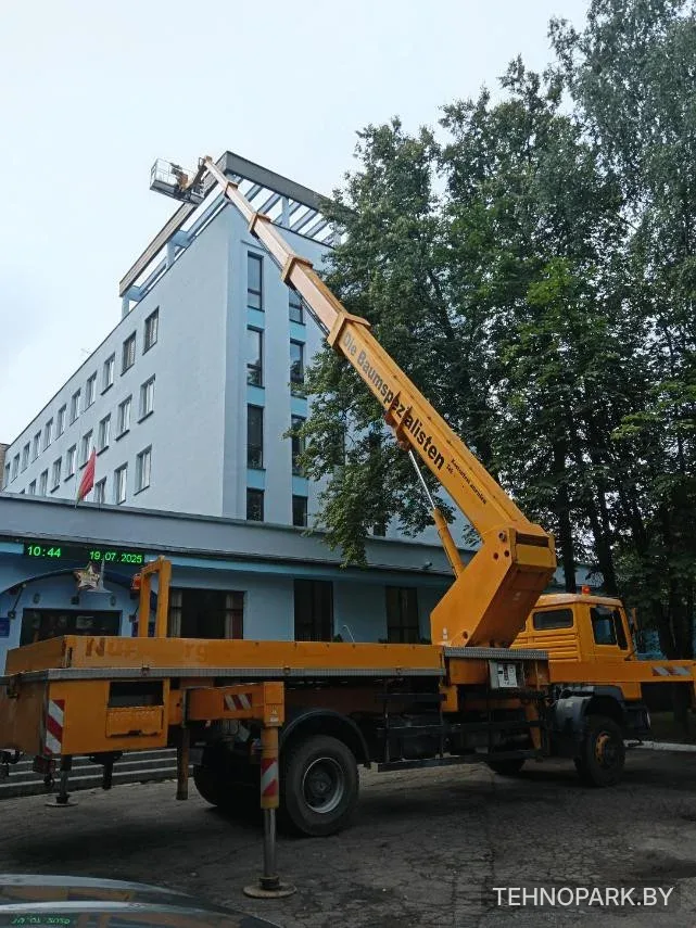 Аренда автовышек от 10 до 54 м с поворотной корзиной | МОЙ ГОРОД