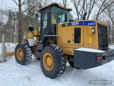 Аренда полностью обслуженного фронтального погрузчика SEM 636D с НДС