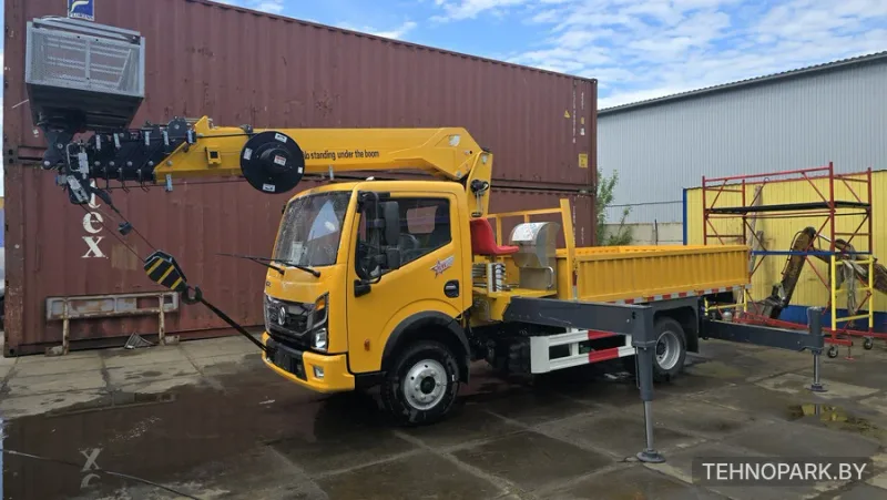 Аренда и продажа новых КМУ DongFeng 4.5 т (стрела 18 м, кузов 3.6 м)