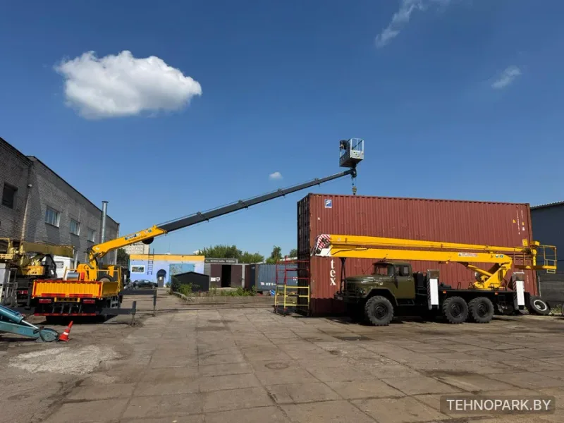 Аренда автовышки с КМУ 3 в 1 (10-20 м) | Вышка-манипулятор