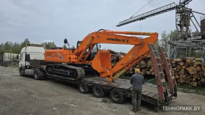 Аренда нового гусеничного экскаватора 22 т с гидромолотом