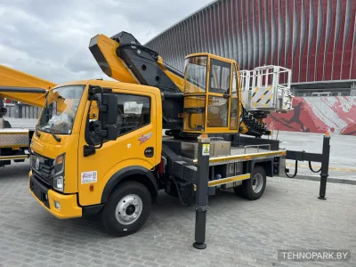 Аренда телескопической автовышки 33 м | ЮРМИАЛ-Инвест
