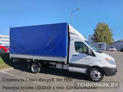 Аренда грузового автомобиля Sollers с водителем (до 2 т / кузов 4.2 м)