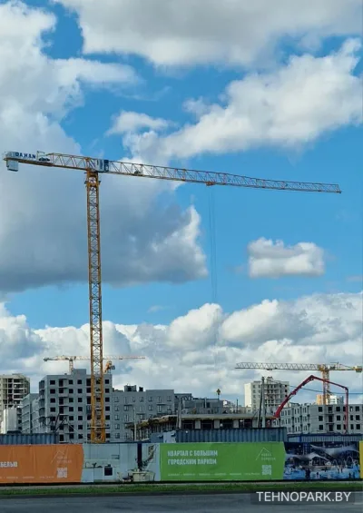 Аренда башенного крана 10 т DAHAN 7015 в Минске | ВР-КранСервис