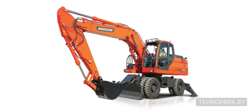 Аренда мощного колесного экскаватора Develon DX190WA-RJD (0.95 м³)