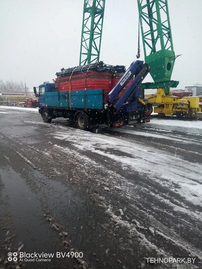 Аренда маневренного гидроманипулятора до 5 тонн (борт 8 т) по всей РБ