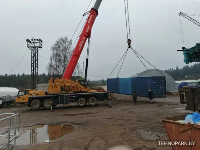 Аренда автокрана 100 тонн Sany STC1000C6-8 | Стрела 60 м + гусек