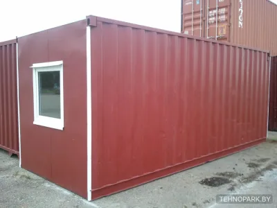 Аренда современных строительных бытовок с мебелью (столы и лавки) по РБ