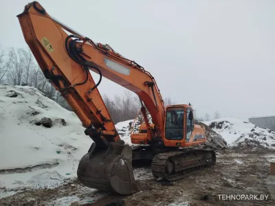 Аренда гусеничного экскаватора Doosan S 340 (34 т) с гидромолотом
