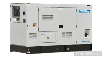 Аренда дизель-генератора Powerlink QSV100CS (80 кВт) в зимней комплектации