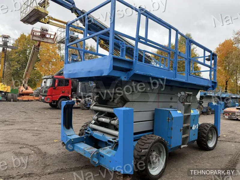 Аренда строительного подъемника Genie GS5390 RT на уклонах до 40%