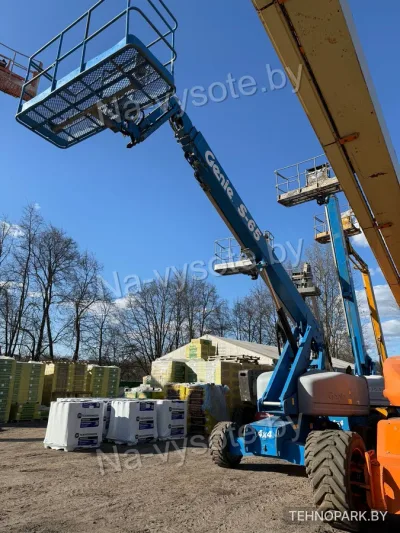 Аренда телескопического подъемника Genie S-65 (высота 21.8 м)