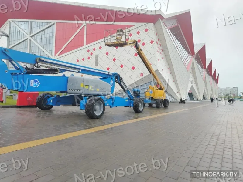 Аренда тяжелого коленчатого подъемника Genie Z-135 (43 м) №4