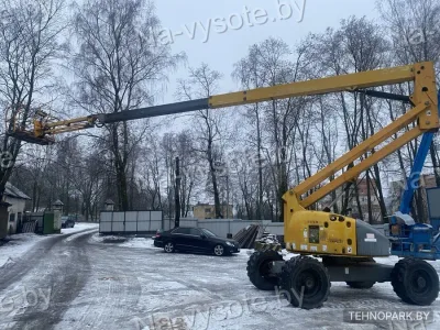 Аренда коленчатого дизельного подъемника Haulotte HA20PX №2