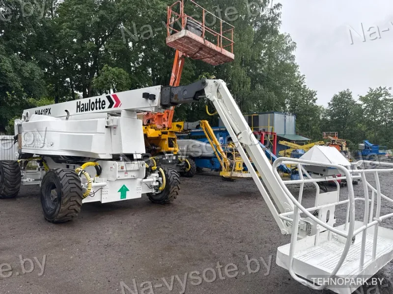 Аренда коленчатого дизельного подъемника Haulotte HA41PX №8