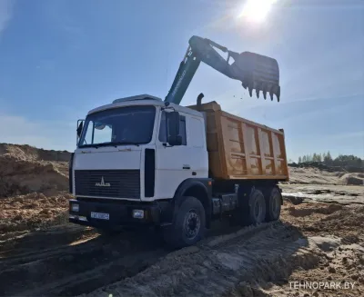 Аренда строительного самосвала 20 тонн с водителем