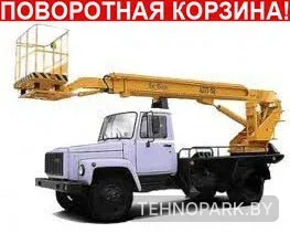 Аренда автовышек от 10 до 52 м с поворотной корзиной по Беларуси