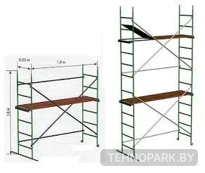 В аренду передвижной разборный помост Дуэт (высота до 5 м)