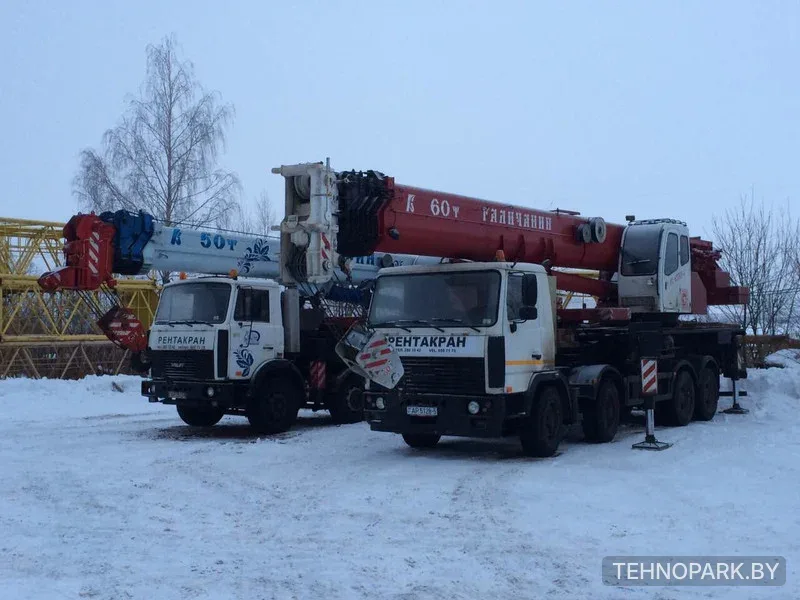 Аренда автокрана Клинцы 40 и 50 тонн (КС 65719-1К) с НДС
