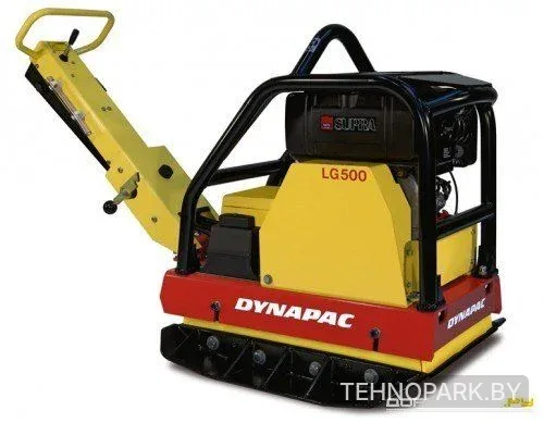 Аренда реверсивной виброплиты Dynapac LG500 (500 кг) | Минск