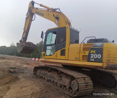 Аренда экскаваторов Komatsu PC 200 и Hyundai Robex 210 с экипажем