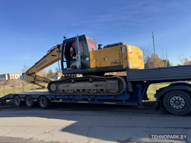 Аренда экскаваторов Komatsu PC 200 и Hyundai Robex 210 с экипажем
