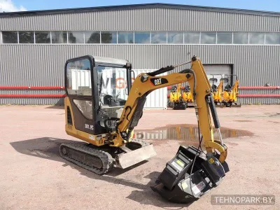 Аренда мини-экскаватора Caterpillar 301.8 с умной гидравликой