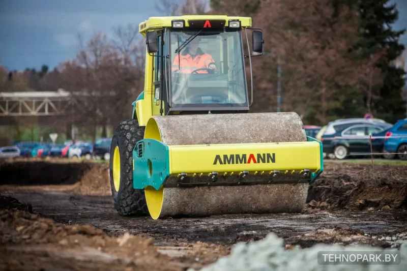 Аренда надежного грунтового катка AMMANN 16 тонн с опытным оператором