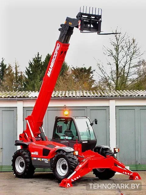 Аренда телескопического погрузчика Manitou MT 1740 (ковш, вилы)