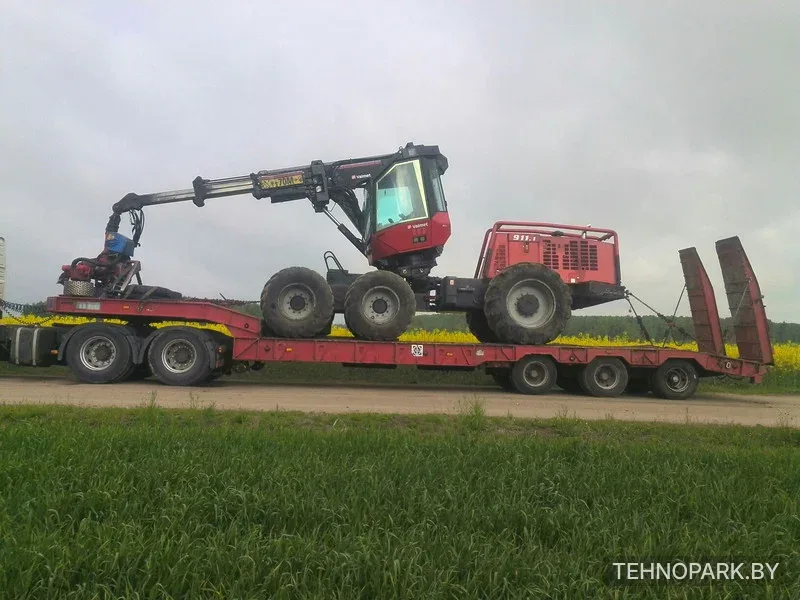 Аренда раздвижных тралов FAYMONVILLE до 60 т (тягачи SHACMAN X6000 2023)