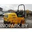 Аренда двухвальцевого дорожного катка Terex Benford TV1300 (операционный вес 4 т)