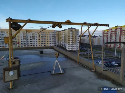 Аренда консольного крана К-1 (Пионер) | Подъем грузов до 100 м