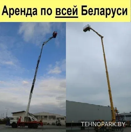 Услуги автовышки от 8 до 52 метров от собственника по РБ