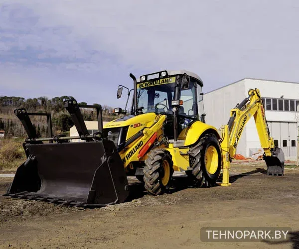 Аренда New Holland с челюстным ковшом в Минской области (нал/безнал)