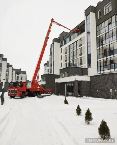 Аренда телескопической автовышки 62 метра | Спецтехника