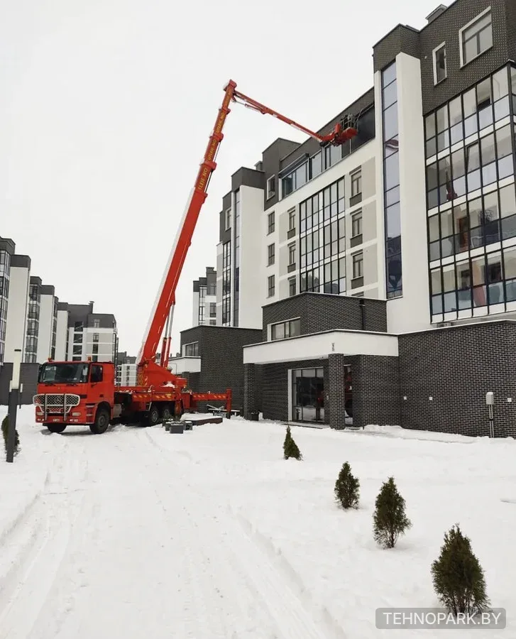 Аренда телескопической автовышки 62 метра | Спецтехника