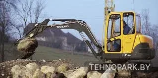 Аренда мини-экскаватора Volvo EC35 от компании Ковшстройсервис