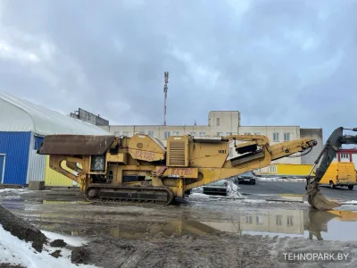 Аренда щековой дробилки Extec C12 и Rubble Master RM 80 на гусеницах