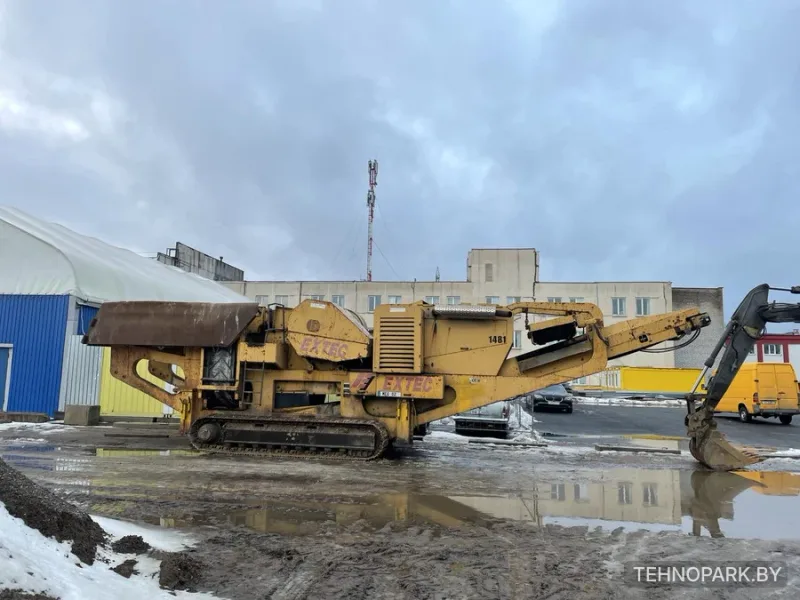 Аренда щековой дробилки Extec C12 и Rubble Master RM 80 на гусеницах