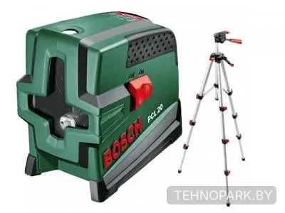 Аренда лазерного уровня Bosch PCL 20 с функцией отвеса (до 20 м)