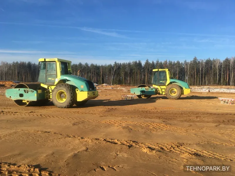 Аренда производительного грунтового катка AMMANN 19 тонн (парк из 5 единиц)