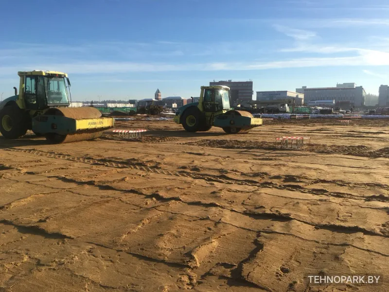 Аренда производительного грунтового катка AMMANN 19 тонн (парк из 5 единиц)