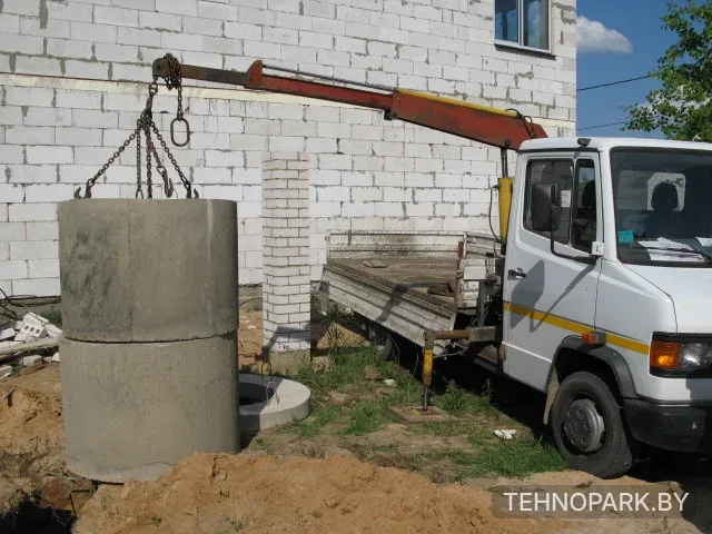 Аренда гидроманипулятора 3 т для точного монтажа оборудования и ЖБИ колец