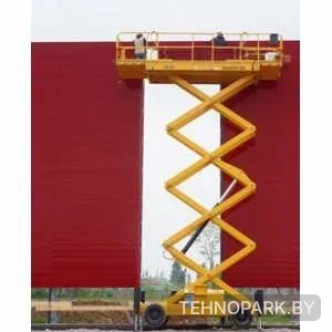 Аренда дизельного ножничного подъемника Haulotte H15SX (Вездеход)
