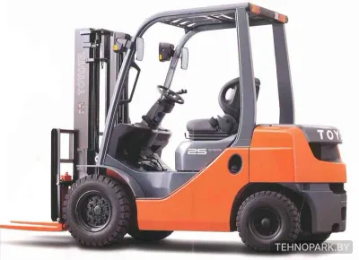 Аренда вилочного погрузчика Toyota 02-8FG30 (3 т, 4.3 м) с полукабиной