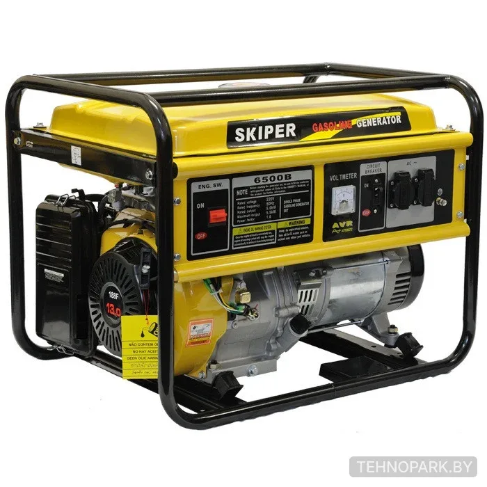 Аренда профессионального генератора Skiper LT5500B (4.5 кВт) с AVR