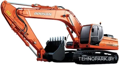 Аренда экскаваторов-болотоходов Doosan DX 225 LC и Daewoo SL 220