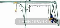 Аренда строительного подъемника УМЕЛЕЦ (кран в окно) 320 кг