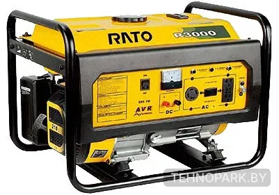 Аренда бензогенератора Rato R 3000 (3 кВт) с системой AVR