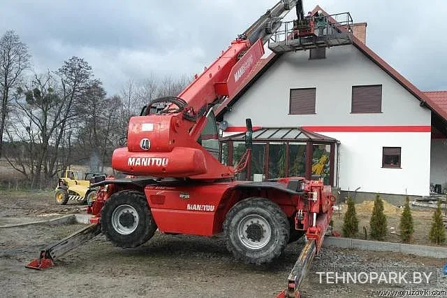 Аренда полноповоротного погрузчика-крана Manitou MRT 2150 (до 30 м)